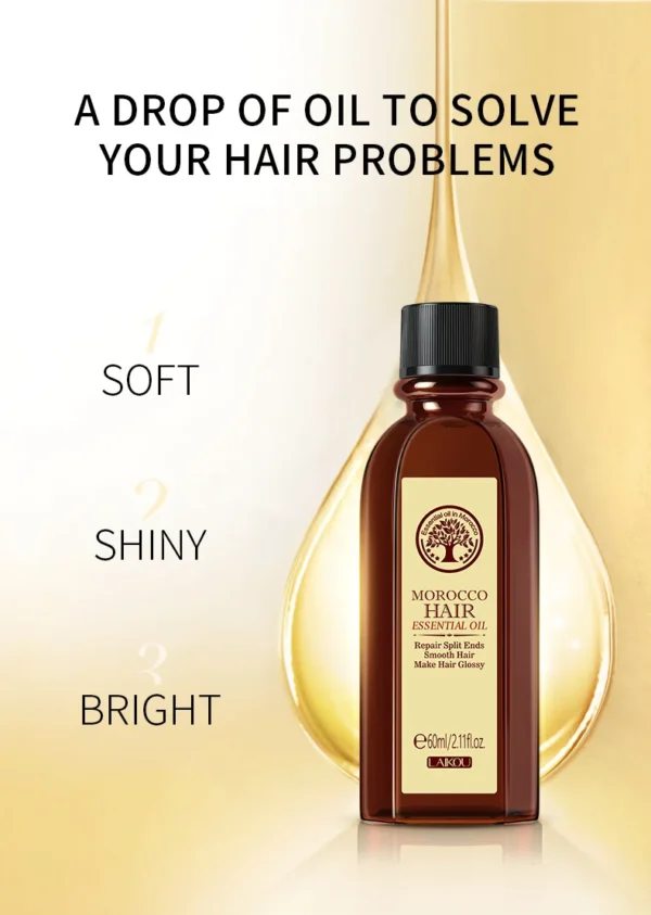 LAIKOU Morocco Hair Essential Argan Essence Oil 60ml