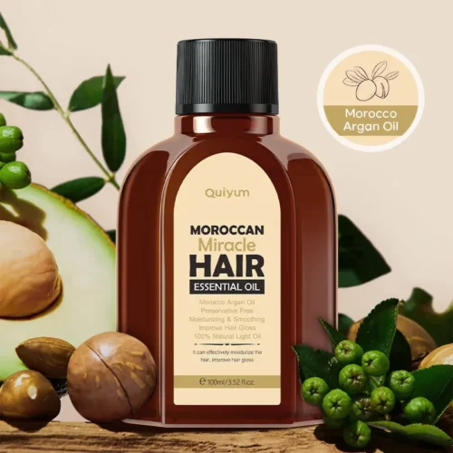 Hair Care Oil Moroccan Pure Argan Hair Essential Oil for Woman 100ML