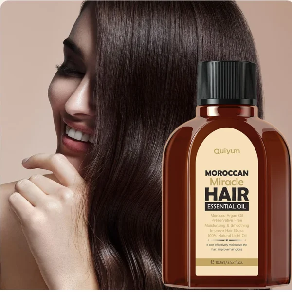 Hair Care Oil Moroccan Pure Argan Hair Essential Oil for Woman 100ML